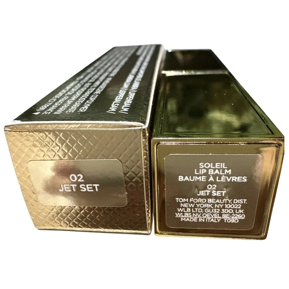 Tom Ford Soleil Lip Balm #02 Jet Set Full Size 0.09oz / 2.8g – New In Box
